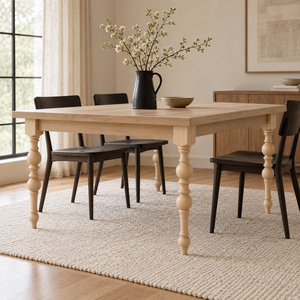 Pata de Mueble de Madera Maciza, Forma Redonda, Diseño Moderno, Alta Calidad, Resistente, Fácil Instalación, Base para Mesa, Uso en Sala de Estar - Product Image 3