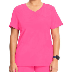 Outdoor Use Best Selling scrub Women Mock Wrap Tops Fashion Clothing Lightweight Women Mock Wrap Tops - Product Image 1