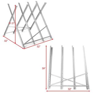 Heavy Steel Sawhorse for Added Stability and Support - Product Image 2