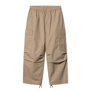 Baggy <b>Men's</b> Cargo Pants Loose Fit Cotton Ripstop <b>Elastic</b> Waist Custom Pocket OEM Streetwear Workwear Tactical Cargo <b>Trousers</b> - Product Image 1