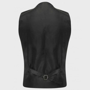 Chaleco de Tartán Negro para Hombre, Chaleco Escocés de 6 Botones, Ropa Formal de las Tierras Altas 2026 - Product Image 2