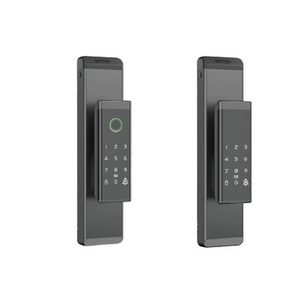 Smart Indoor Fingerprint Door <b>Lock</b> with Stainless Steel Memory Card Wood/Steel Doors Compatibility - Product Image 1