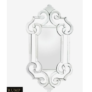 Espejo Decorativo de Pared de Estilo Barroco Veneciano de Lujo | Espejo Decorativo de Estilo Antiguo para Sala de Estar, Vestíbulo de Hotel y Decoración Interior Clásica - Product Image 1