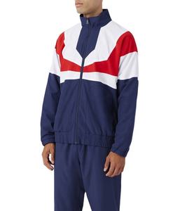 Vente en gros Veste coupe-vent en nylon respirante Veste de pluie coupe-vent en cuir à blocs de couleurs pour hommes, personnalisée, salle de sport, fitness, grande taille - Product Image 5