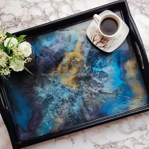 Bandeja de Madera Más Vendida, Bandeja de Servir de Madera Hecha a Mano para Exportación Mundial - Product Image 1