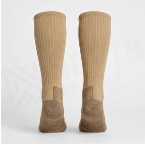 <b>Knee</b> <b>High</b> <b>Socks</b> Solid Color Breathable Knitted for Adults Casual Daily Wear - Product Image 2