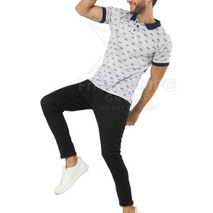 เสื้อเชิ้ตผู้ชายแขนสั้นแบบลำลอง ดีไซน์สั่งทำคุณภาพสูง ผลิตตามแบบ OEM เป็นมิตรกับสิ่งแวดล้อม น้ำหนักเบา แห้งเร็ว - Product Image 4