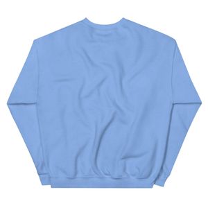 Sweat-shirt unisexe brodé Mom, bleu clair, col rond, en molleton doux, décontracté, pour tous les jours, style athlétique confortable - Product Image 2