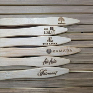 Cepillo de dientes de madera de bambú ecológico 100%, Etiqueta Privada, ortodoncia, sin BPA, cepillo de dientes de carbón de cerdas suaves - Product Image 6