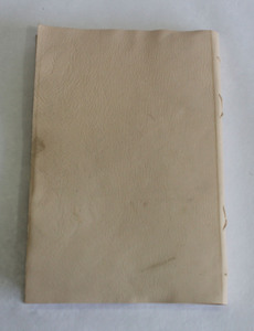 Cameron Exports Journal en papier recyclé fait main en coton, couverture souple en cuir de chèvre véritable sans acide, 72 feuilles, naturel - Product Image 4