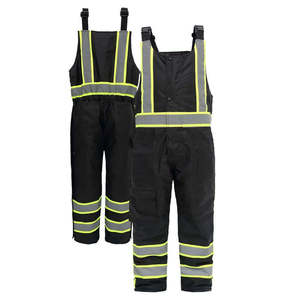 Heavy Duty Workwear Bib Pant <b>Overall</b> <b>Men</b> Safety Work Uniform Construction Bib and Brace Coveralls OEM Factory - Product Image 1