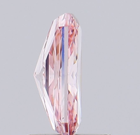 Diamante Cultivado en Laboratorio con Certificación IGI, Corte Radiante de 0.82 CT, Color Rosa Intenso, Claridad VS2, 606351042, Joyería ROYAL GEMS