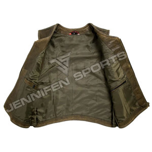 Fabricantes y Proveedores de Chalecos de Cuero para Motociclistas, Casuales, de Invierno, para Hombre, con Logotipo Personalizable, Resistentes al Viento, Hechos en Pakistán - Product Image 6