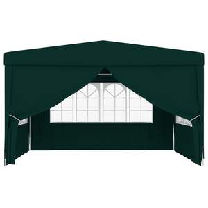 Carpa Grande Verde de Polietileno para Bodas y Fiestas, Plegable de Acero para Eventos al Aire Libre - Product Image 4