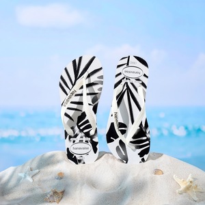 Vietnam Custom EVA Rubber Flip Flops Printed or Glued Pattern High Quality Outdoor <b>Slippers</b> for Men and Women Non Slip Sole - Product Image 2