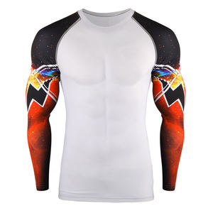 Rashguard personnalisable, nouveau design respirant, fabriqué au Pakistan, en vente en ligne à prix abordable - Product Image 3