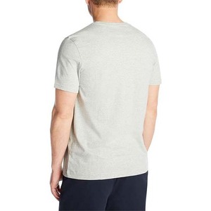 Men's Formal Cotton Short Sleeve T-Shirts with Embroidered O Neck Eco-Friendly & Breathable for Gym Fitness Summer Wear - Product Image 3
