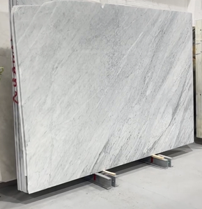 หินอ่อนสีขาวสไตล์อิตาลีแผ่นหินสีขาวสำหรับบันไดกลางแจ้งแบบอเนกประสงค์ - Product Image 4