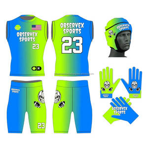 Uniforme de Entrenamiento de Fútbol Americano 7v7, Conjunto de Compresión 7V7, Camisetas 100% Poliéster Antibacterianas, Uniforme 7v7 - Product Image 1