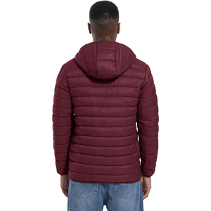 High Quality Custom Men's Winter Puffer <b>Jackets</b> Warm Hooded Casual Outerwear with Fabric Wholesale Logo Manufactured - Product Image 2