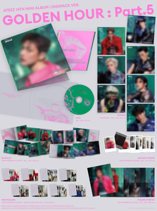 ATEEZ 14º Mini Álbum GOLDEN HOUR Part.5 (DIGIPACK) CD de Música K-Pop (Plástico, Idioma Coreano, Para Todas las Edades) - Product Image 3