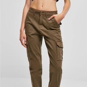 2025 Trendy Women's <b>Cargo</b> Pants Comfortable Stylish Trousers with Functional Pockets for Daily Use OEM Serviced Customized - Product Image 1