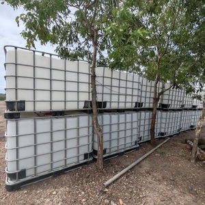 Cheap Price Heavy Duty 1000L IBC Tank with Valves for Liquid and Water <b>Storage</b> <b>Stackable</b> Pallet <b>Container</b> for Chemicals - Product Image 1