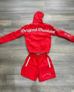 2026 Unisex 2 Piece Nylon Jogging Short Set Custom Casual New Style Man Windbreaker Gym Fitness <b>Tracksuits</b> Set - Product Image 4