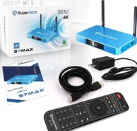 ACHETEZ 15, OBTENEZ 5 GRATUITS SuperBox S7 Max 64 Go Hub 6K WiFi 6 TV Box - Distributeur Officiel SuperBox - Garantie 100% Authentique