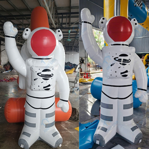 Globo Gigante de Personaje de Dibujos Animados, de PVC y Vinilo, Decoración Navideña, Impresión UV, Doble Costura, Impermeable, con Bomba de Aire Eléctrica - Product Image 4