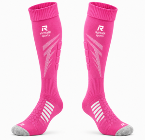 Calcetines Deportivos RICHTALK SPORTS para Hombre, Cómodos, de Alto Rendimiento, hasta la Rodilla, Transpirables, de Secado Rápido, Ecológicos, para Fútbol - Product Image 3