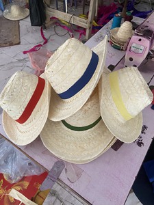 Sombrero de Paja Natural Tejido a Mano en Vietnam, Sombrero de Paja para Playa, Resort, Moda de Verano, Proveedor Mayorista de Exportación - Product Image 6