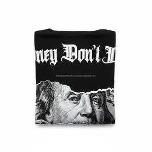 T-shirt streetwear pour homme, surdimensionné, personnalisé, OEM, vente en gros - Product Image 4