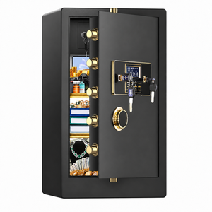 Coffre-fort domestique pour argent, coffre-fort d'hôtel, coffre-fort numérique sécurisé, coffre-fort pour espèces, grands coffres-forts - Product Image 1