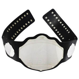 Ceintures de championnat 2026 en cuir léger avec plaque avant personnalisée pour les champions de lutte - Product Image 2