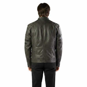 Chaquetas de Cuero Sintético para Hombre, Estilo Motociclista, Resistentes al Viento, Tejido de PU, ¡No Necesitas Nada Más! - Product Image 3