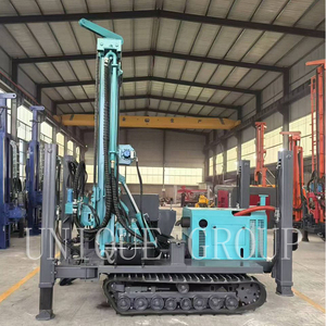 Foreuse hydraulique montée sur chenilles en caoutchouc 180m 200m 260m plate-forme de forage de puits rotatifs forage puits d'eau machine de forage - Product Image 3