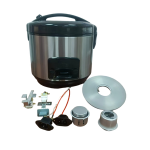 طباخ أرز من الفولاذ المقاوم للصدأ سعة 1.0 لتر سريع الطهي منخفض استهلاك الطاقة مع وعاء داخلي غير لاصق للاستخدام الفندقي والمنزلي OEM/ODM - Product Image 6