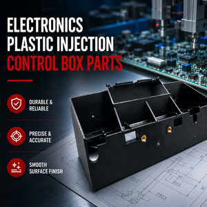 Pièces de boîtier de commande en plastique injecté pour l'électronique - Product Image 3