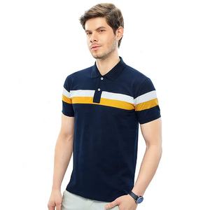 เสื้อกอล์ฟผู้ชาย คอโอ ทรงหลวม แขนสั้น ผ้าโพลีเอสเตอร์/คอตตอน แบบเรียบ สำหรับขายส่ง ผลิตจากผ้าถักแบบซักได้ เป็นมิตรต่อสิ่งแวดล้อม - Product Image 5