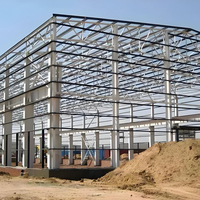 Entrepôt préfabriqué en structure métallique, bâtiment en acier préfabriqué pour atelier d'usine et stockage