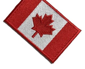 Parches Bordados de la Bandera de Canadá de Alta Calidad, Nuevo Producto, Superventas, Último Lanzamiento - Product Image 1
