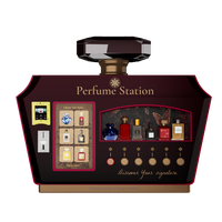 Máquina Expendedora de Perfumes Inteligente, Dispensador de Perfumes con Pantalla Táctil, Máquina Expendedora de Autoservicio