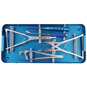 Juego de Instrumentos Quirúrgicos Ortopédicos Personalizados, Herramientas Manuales para Tornillos Pediculares Espinales, Certificación CE Clase II para Quirófano - Product Image 1