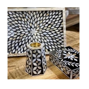 Brûleur électronique de Bakhoor en nacre, diffuseur d'aromathérapie de luxe, porte-encens pour cadeau de mariage - Product Image 4