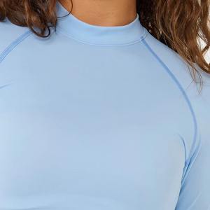 Camiseta de Natación para Mujer, Protección Solar, Estampada, Bajo MOQ 2026, Superventas - Product Image 3