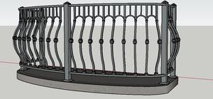 Barandillas de Escalera y Balcón de Hierro Forjado Modernas y Personalizadas con Acabado con Recubrimiento en Polvo para Uso en Exteriores, Resistentes al Agua y al Óxido - Product Image 3