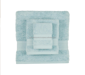 Ensemble de 6 serviettes de bain en coton doux et absorbant |   Fabricant pour commandes en gros - Product Image 4