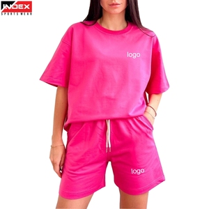 Conjunto de Ropa de Casa para Mujer de Algodón Suave, Pijama de Verano, Camiseta y Pantalones Cortos, Conjunto de 2 Piezas, Ropa de Dormir Cómoda, Atuendos para Mujer - Product Image 1