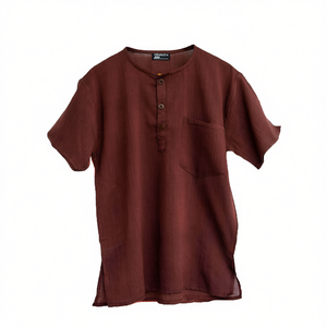 Kurta Marrón 100% Algodón - Product Image 2